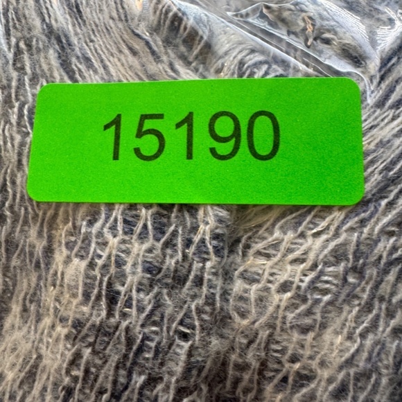 Lucky Brand Wool Blend Multicolor Metallic Short Sleeve Open Cardigan Size XS/S - Picture 14 of 14